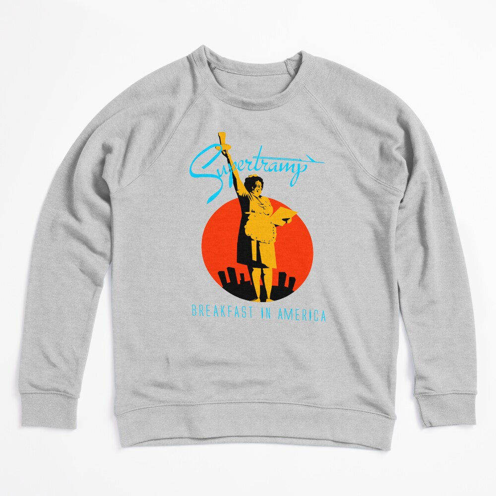 Supertramp Breakfast In America Orange Clear Shirt