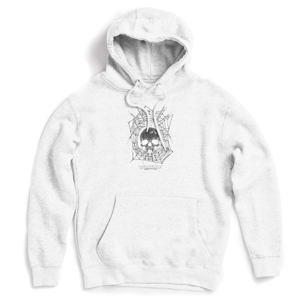 Pushead Zorlac Sateboards Inverted Spider Web Skull Shirt