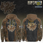 St George Illawarra Dragons NRL Hunting Season Camo Hoodie