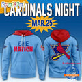 St. Louis Blues 2025 Cardinals Night Hoodie