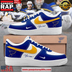 St. Louis Blues Custom Air Force 1 Running Sneakers Shoes