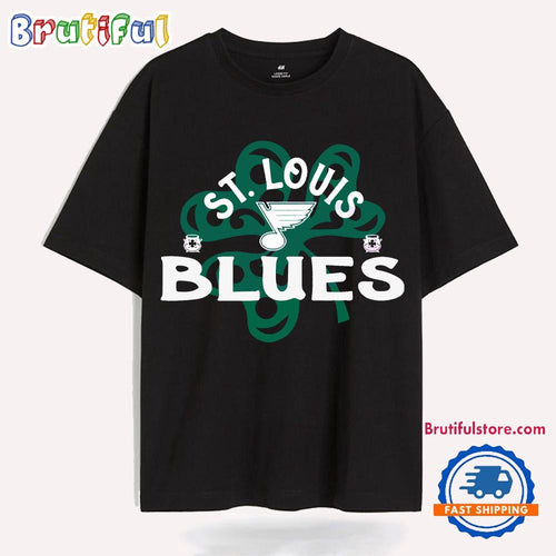 St Louis Blues Shamrock For St Patricks Day In Richmond T Shirt
