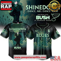 St Louis Blues x Shinedown DanceKidDance Tour 2025 Baseball Jersey