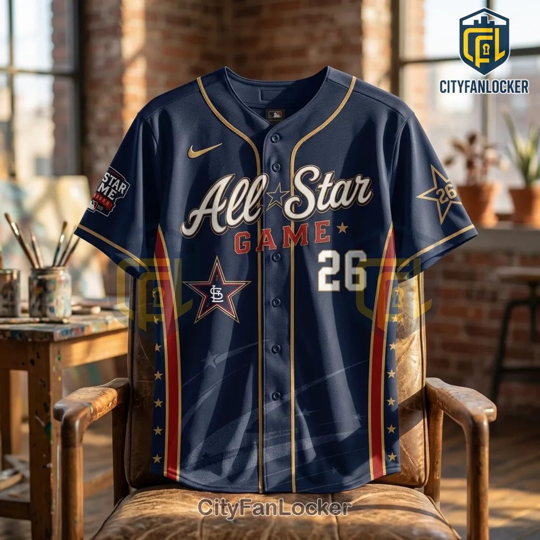 St. Louis Cardinals 2026 All-Star Game Performance Baseball Jersey