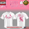 St. Louis Cardinals Strike Out Cancer Special Baseball Jersey Shirt