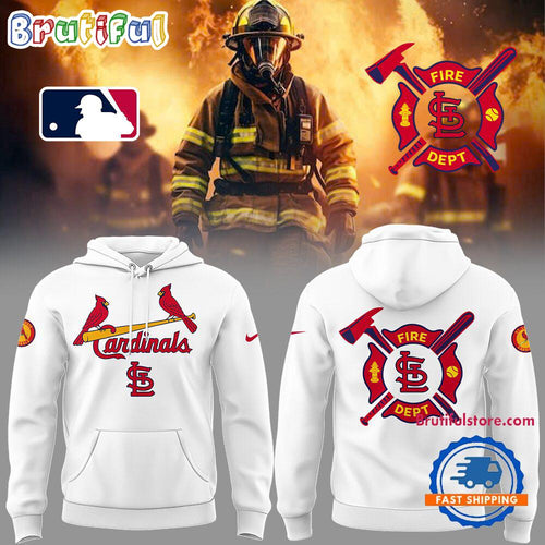 St. Louis Cardinals x Firefighter Appreciation Night Hoodie