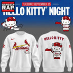 St. Louis Cardinals x Hello Kitty 2026 Limited Edition Hoodie T-Shirt