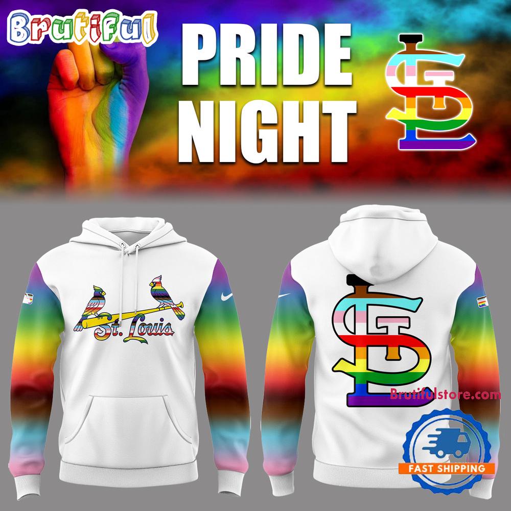 St. Louis Cardinals x LGBT Pride Night 2025 Hoodie Shirt