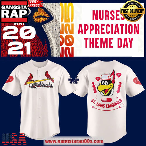 St. Louis Cardinals x Nurse Appreciation 2025 New Design Baseball Jersey
