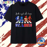 St. Louis Team Just a Girl Who Loves Abbey Road T Shirt