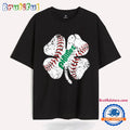 St Patricks Day Baseball Shamrock Phillies Sporty 2025 T Shirt