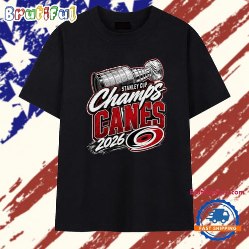 Stanley Cup Champs Canes 2026 Carolina Hurricanes NHL Hockey T Shirt