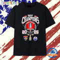 Stanley Cup Final Champions 2025 Florida Panthers Logo T Shirt