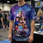 Star Trek 1966-2026 Anniversary Cast Baseball Jersey