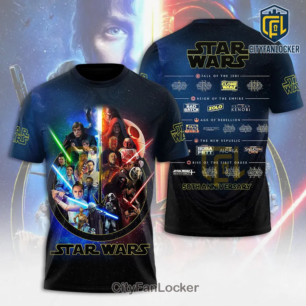 Star Wars 50th Anniversary Iconic Character Hoodie
