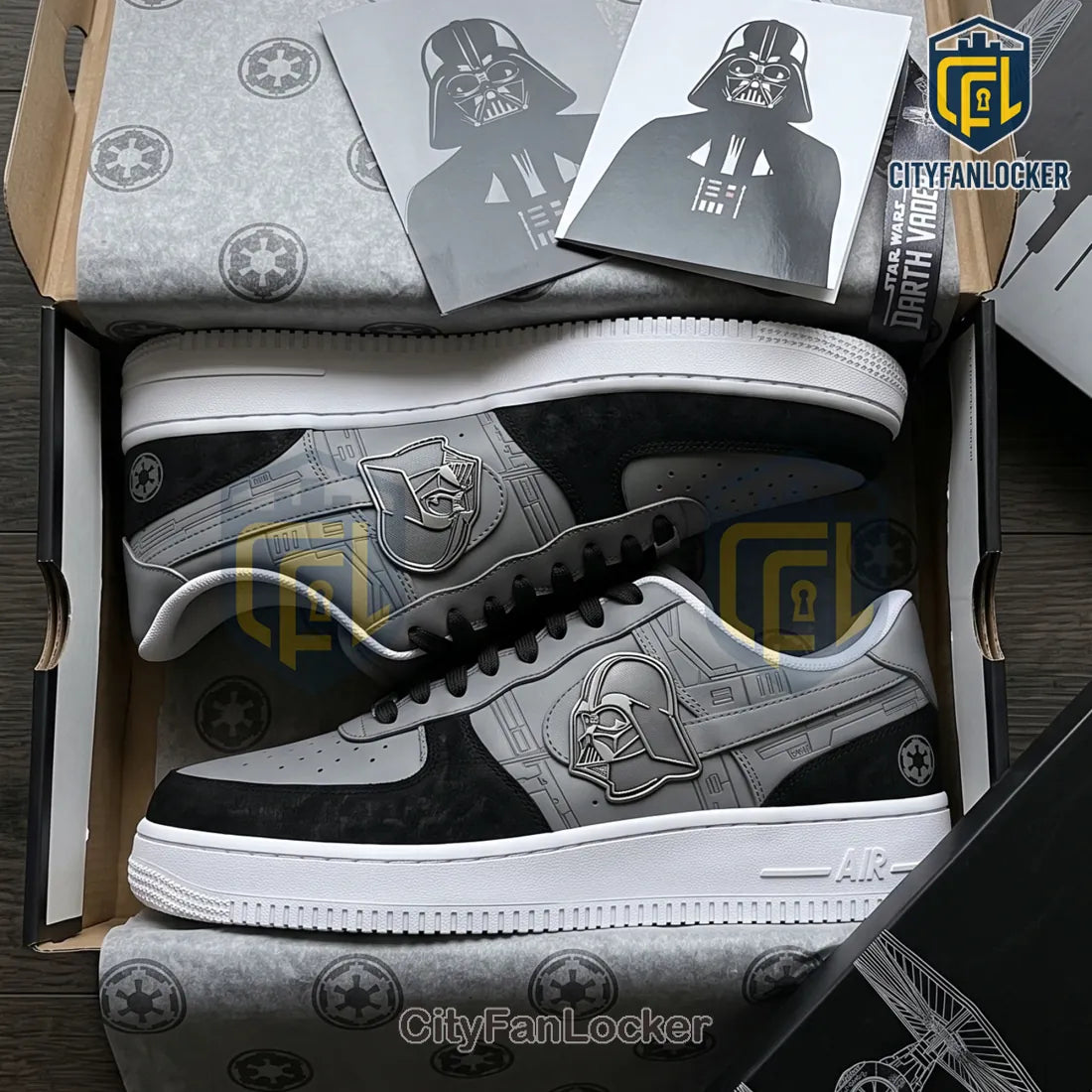 Star Wars Darth Vader Air Force 1 Low Top Sneakers