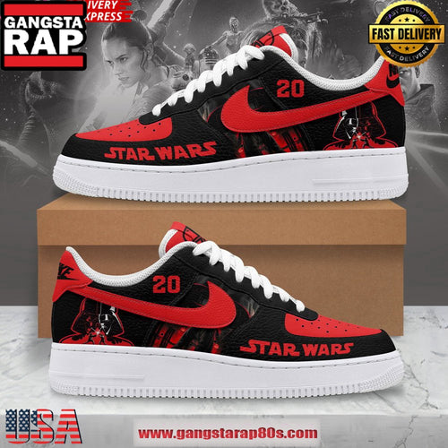 Star Wars Darth Vader Special Edition Air Force 1 Running Sneakers Shoes