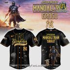 Star Wars Mandalorian Grogu Yankees Limited Edition Baseball Jersey