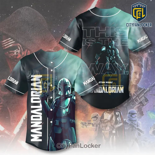 Star Wars Mandalorian This Is The Way 2026 Baseball Jersey