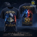 Star Wars May The Force Be With You 50th Anniversary T-Shirt