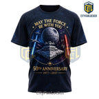 Star Wars May The Force Be With You 50th Anniversary T-Shirt