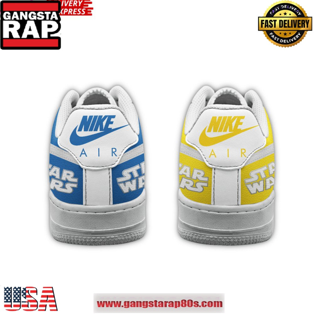 Star Wars R2-D2 C-3PO Limited Edition Air Force 1 Sneakers Shoes