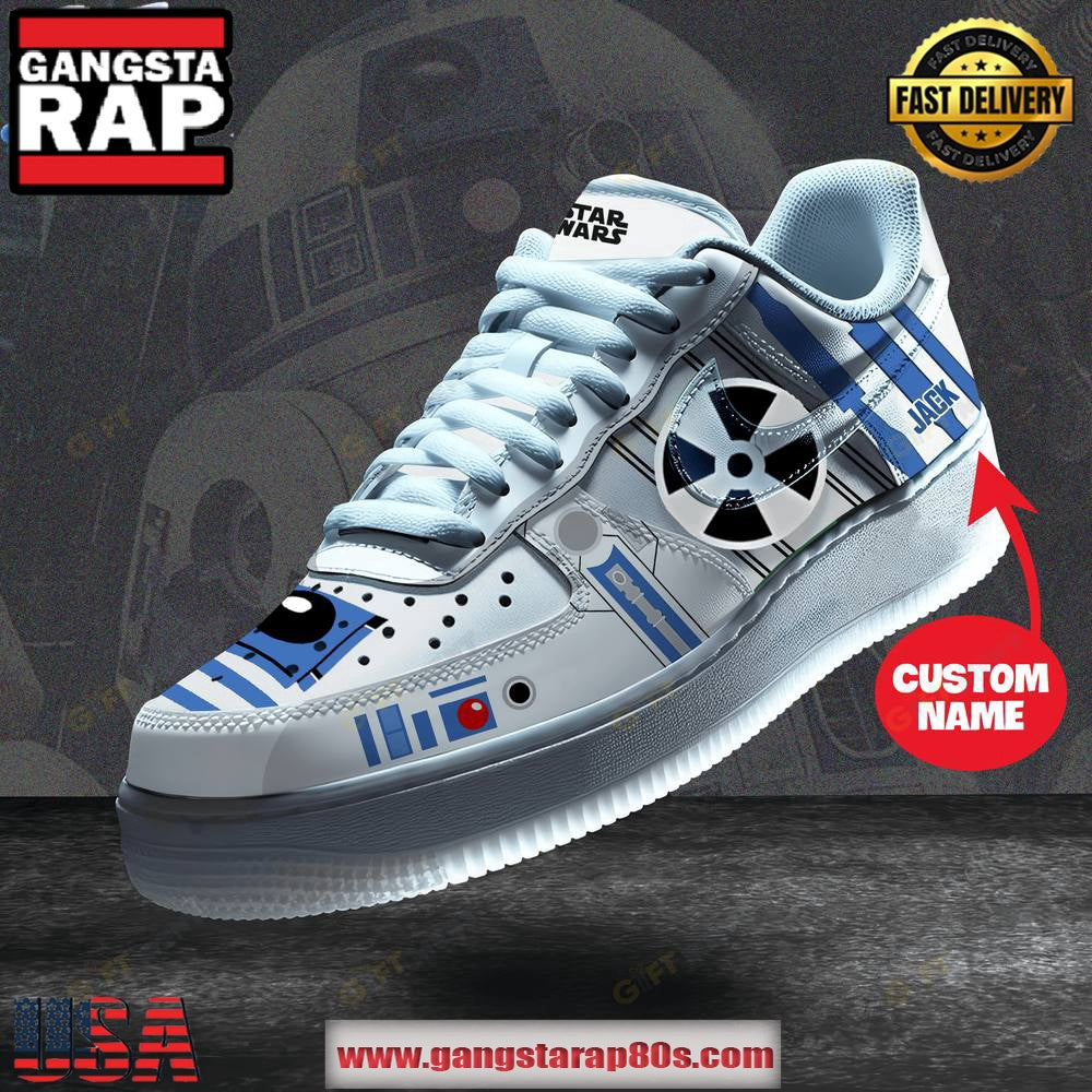 Star Wars R2-D2 Limited Edition Air Force 1 Running Sneakers Shoes