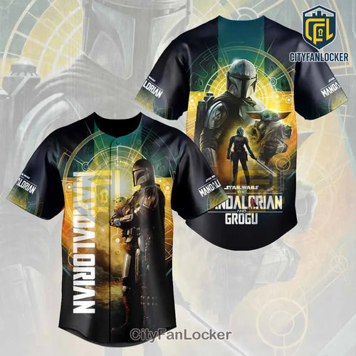 Star Wars The Mandalorian x Grogu Baseball Jersey