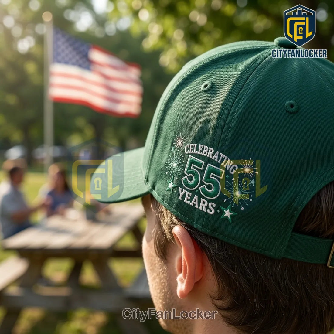 Starbucks 55th Anniversary Dark Green Baseball Cap