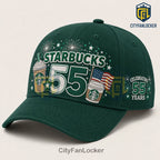 Starbucks 55th Anniversary Dark Green Baseball Cap