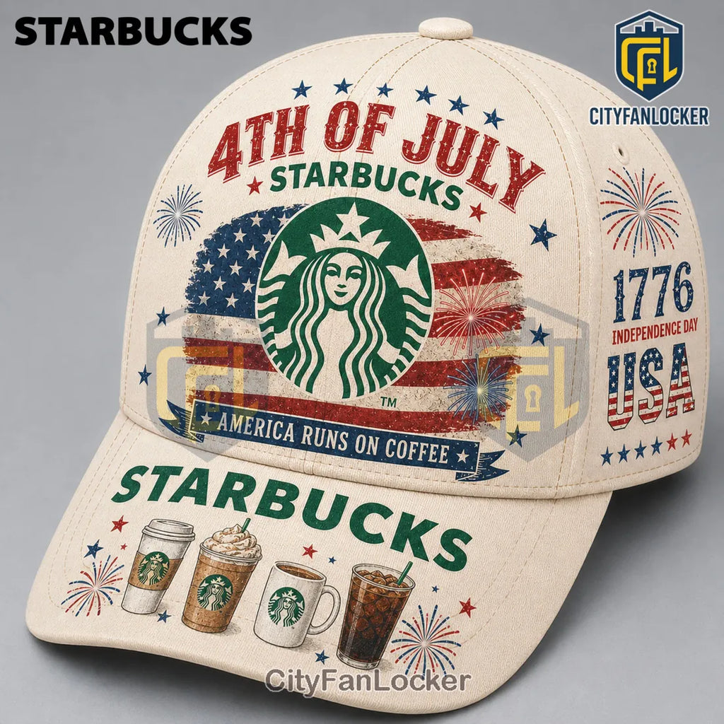 Starbucks x 4th of July Independence Day 1776 Limited Edition Cap