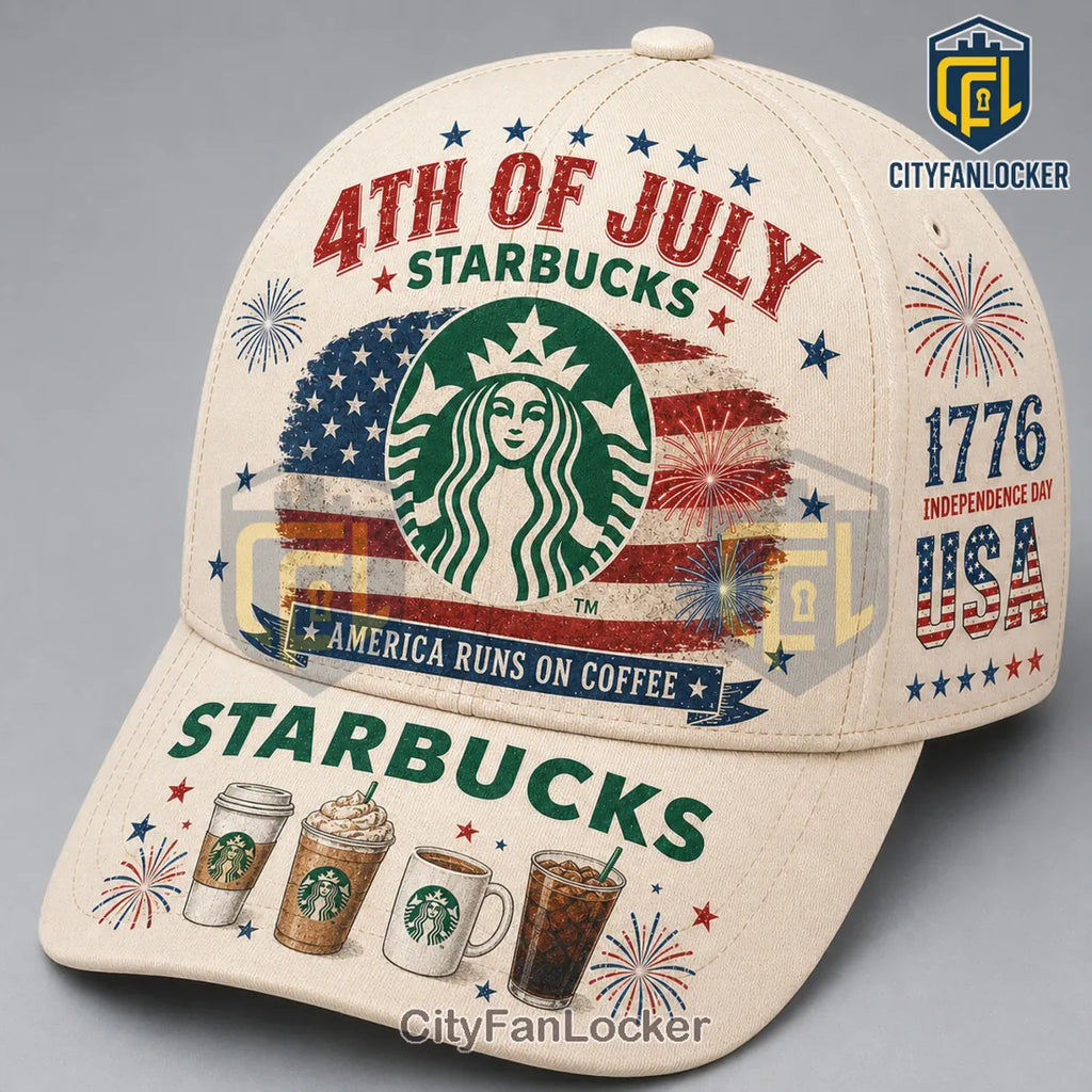 Starbucks x 4th of July Independence Day 1776 Limited Edition Cap