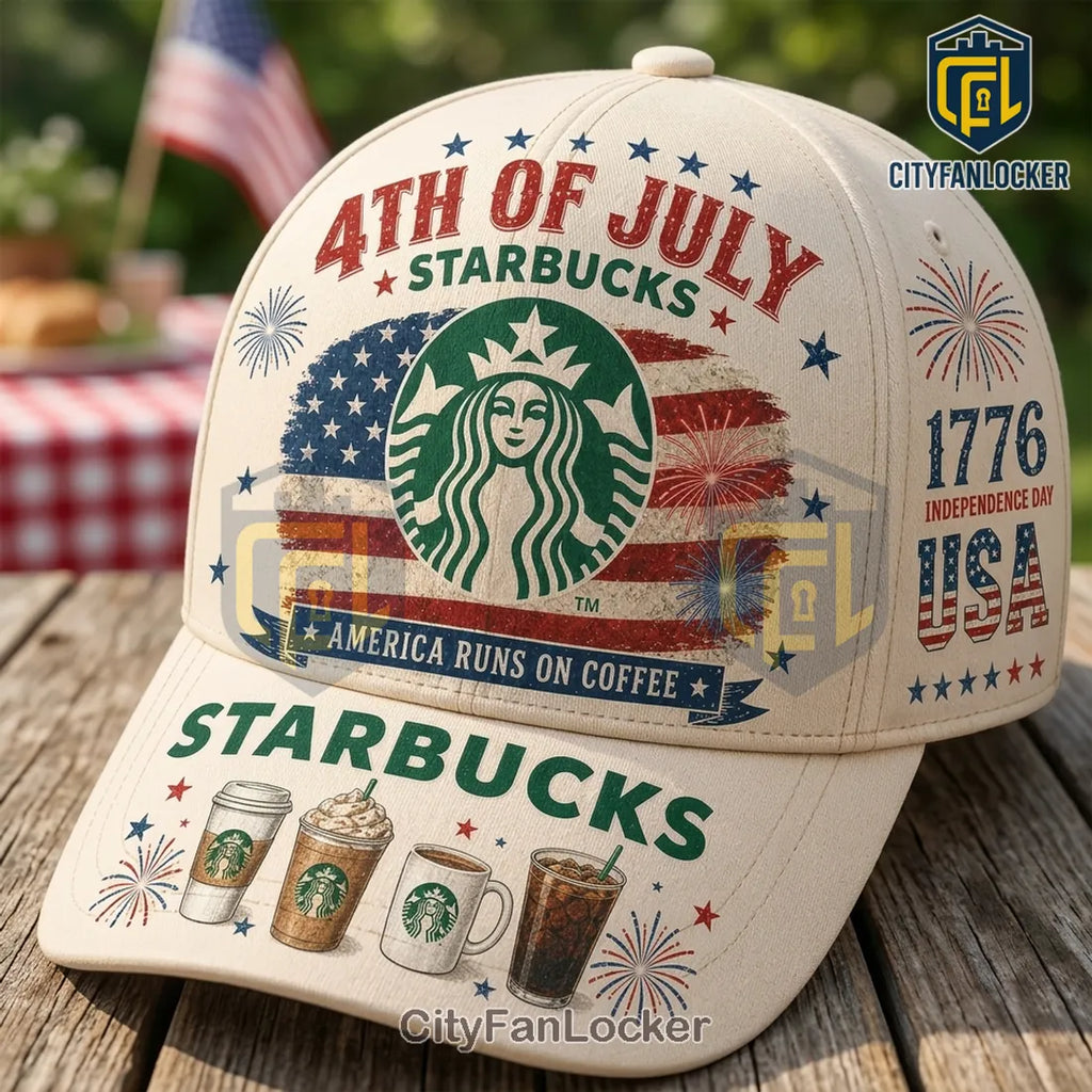 Starbucks x 4th of July Independence Day 1776 Limited Edition Cap