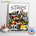 Stars Band Oct 3-5 2024 The 20th Anniversary Tour At Toronto, ON Poster Canvas Art