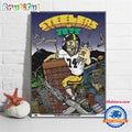 Steelers Vs Jets Acrisure Stadium Pittsburgh PA October 20 2024 Poster Canvas Art