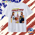 Stephen Curry and Nikola Jokic Nuggets at Warriors Christmas Day Game T Shirt