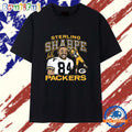 Sterling Sharpe Green Bay Packers Player Signature T Shirt