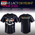 Steve Lacy Oh Yeah Tour 2026 Signature New Design Baseball Jersey