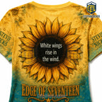 Stevie Nicks Edge of Seventeen Sunflower V-Neck T-Shirt