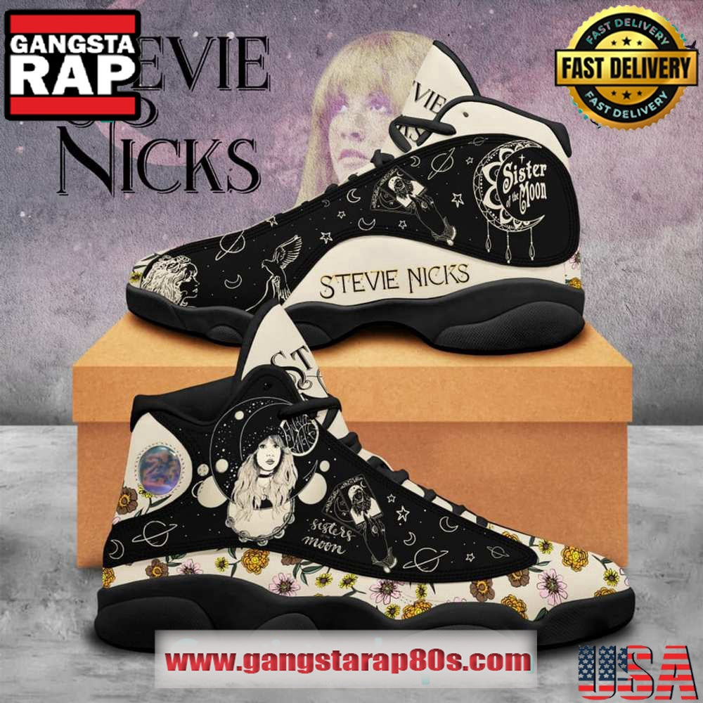 Stevie Nicks Flower Air Jordan 13 Sneakers Shoes