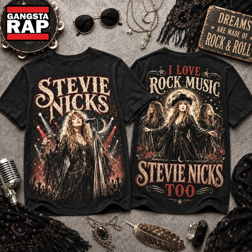 Stevie Nicks Gypsy Soul Rock Music 3D Shirt , Music Trending 3D Shirt