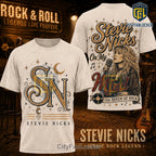 Stevie Nicks Queen of Rock and Roll Premium Collectible Graphic T-Shirt