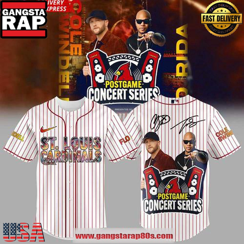 St.Louis Cardinals 2025 Postgame Concert Series Baseball Jersey Shirt