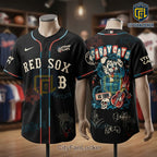 Stray Cats Red Sox 2026 Tour Limited Edition Graphic Baseball Jersey