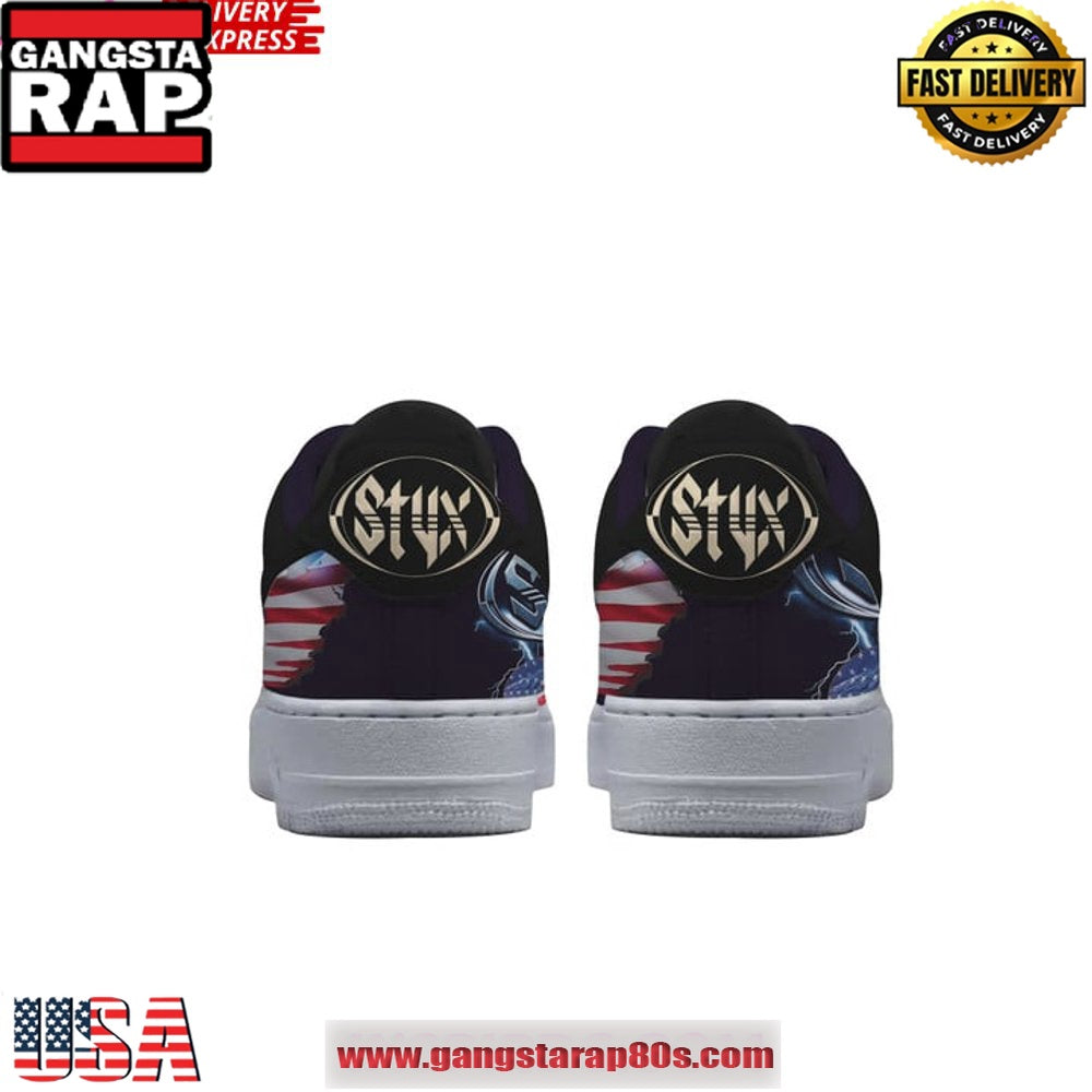Styx Band Limited Edition Air Force 1 Sneakers Shoes