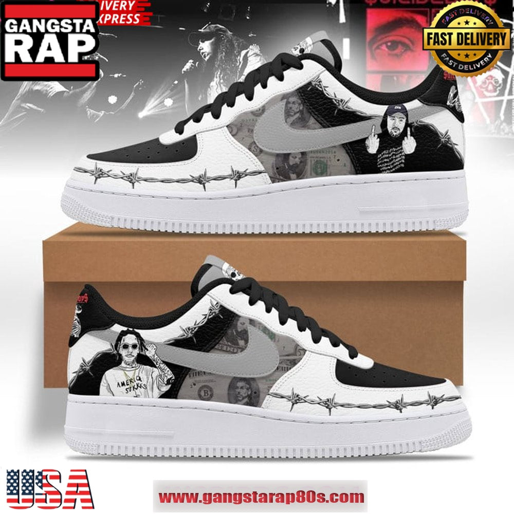 Suicideboys Americas Most Wanted Air Force 1 Sneakers Shoes