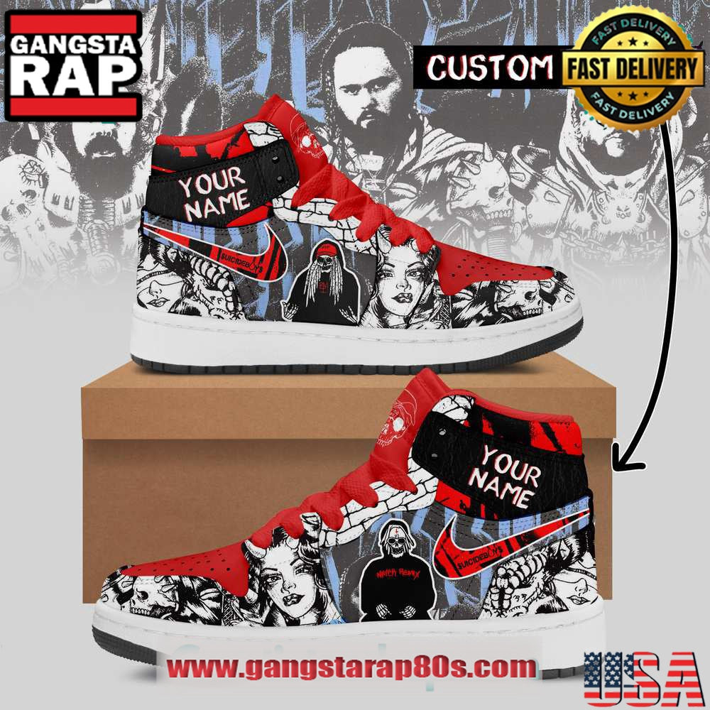 Suicideboys G59 Custom Name Limited Edition Air Jordan 1 Sneakers Shoes