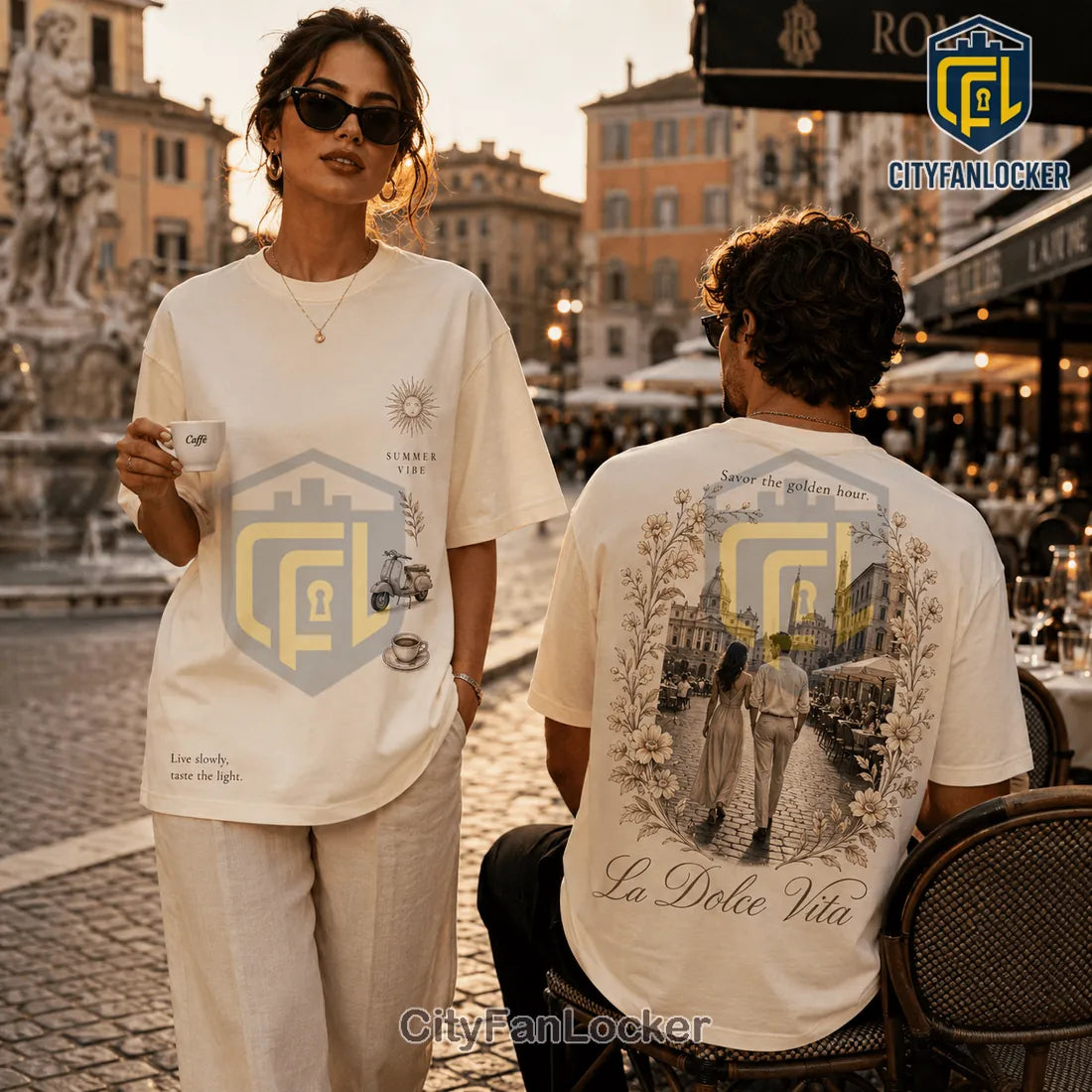 Summer Vibes Limited Edition Cream T-Shirt