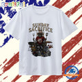 Sunday Sacrifice San Francisco 49ers Player Skeleton T Shirt