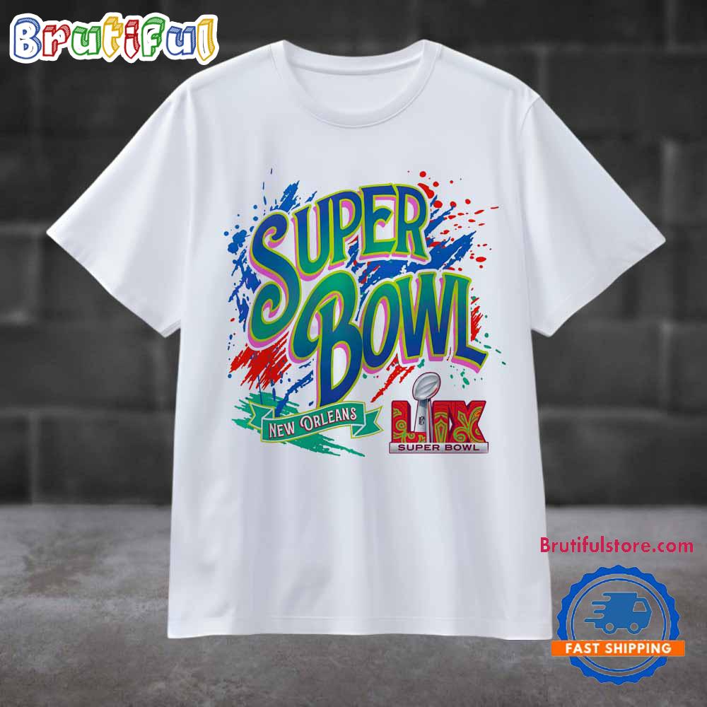 Super Bowl New Orleans LIX NFL Football 2025 T Shirt